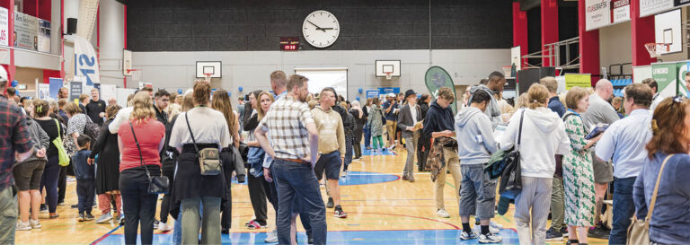 Amagerhallen danner ramme om årets jobmesse. Foto: Jens Munch.